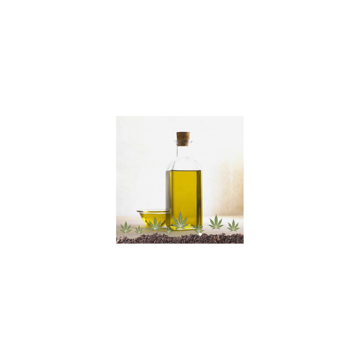 Olio di semi di canapa BIO artigianale di alta qualità 250 ml - MADE IN ITALY