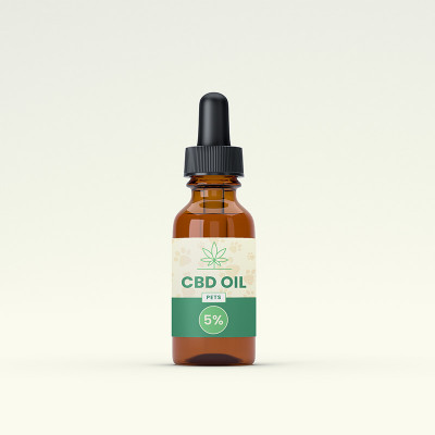 Olio PETS CBD 5% -...