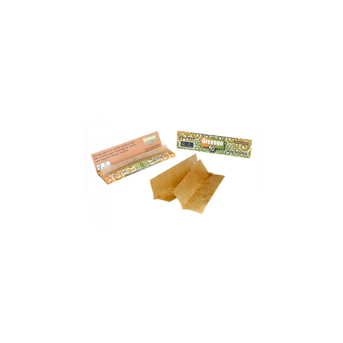 Cartine Greengo King Size Slim (110 x 44 mm)