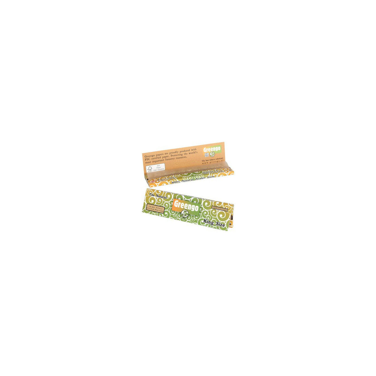 Cartine Greengo King Size Regular (110 x 53 mm)